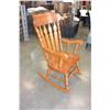 Image 2 : WOOD ROCKING CHAIR