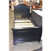 Image 1 : BLACK SINGLE SIZE MODERN BEDFRAME