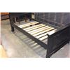 Image 4 : BLACK SINGLE SIZE MODERN BEDFRAME