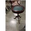 Image 1 : MAHOGANY CURIO TABLE