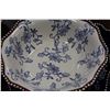 Image 4 : 26 PIECE TEMPTATIONS BLUE FLORAL LACE CERAMIC DINNERWARE AND LIDDED MUG SET