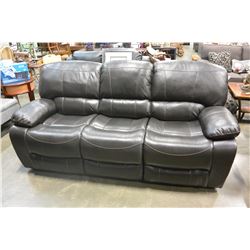 BRAND NEW BROWN PALOMINO FABRIC SOFA SET, WITH COUNTOURED MEMORY FOAM SEATS, WHITE BROWN STITCHING, 