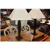 Image 1 : THREE MODERN TABLE LAMPS