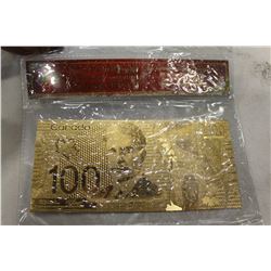 GOLD FOIL BANKNOTE