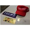 Image 1 : TRUMP HAT COIN AND BILL