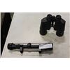 Image 1 : 3 TO 9 GUN SCOPE AND PAIR OF BINOCULARS