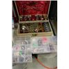 Image 1 : THREE JEWELLRY BOXES WITH CONTENTS