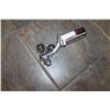 Image 1 : MASTERLOCK STAINLESS 2 INCH DROP 3/4 INCH RISE 6000LB HITCH WITH INTER CHANGEABLE 2 INCH BALL AND 1 