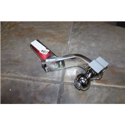 MASTERLOCK STAINLESS 4 INCH DROP 2 3/4 INCH RISE 5000LB HITCH WITH INTERCHANGEABLE 2 5/16 INCH BALL