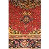Image 3 : NEW 100% WOOL, PERSIAN HAND KNOTTED RED, GREEN, YELLOW, AREA CARPET, SIZE 140 INCH BY 103 INCH