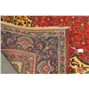 Image 4 : NEW 100% WOOL, PERSIAN HAND KNOTTED RED, GREEN, YELLOW, AREA CARPET, SIZE 140 INCH BY 103 INCH