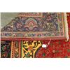 Image 5 : NEW 100% WOOL, PERSIAN HAND KNOTTED RED, GREEN, YELLOW, AREA CARPET, SIZE 140 INCH BY 103 INCH