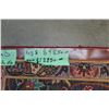 Image 6 : NEW 100% WOOL, PERSIAN HAND KNOTTED RED, GREEN, YELLOW, AREA CARPET, SIZE 140 INCH BY 103 INCH