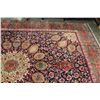 Image 3 : NEW 100% WOOL, PERSIAN HAND KNOTTED RED, GREEN, WHITE, BLUE AREA CARPET, SIZE 158 INCH BY 120 INCH