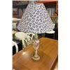 Image 1 : ALABSTER STONE TABLE LAMP