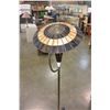 Image 3 : LEADED GLASS FLOOR LAMP