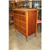 Image 2 : VINTAGE 4 DRAWER WALNUT DRESSER