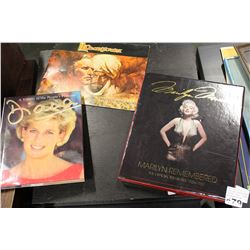 MARILYN MONROE AND OTHER COFFEE TABLE BOOKS