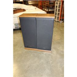 PAIR OF TECHNICS FLOOR SPEAKERS