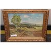 Image 1 : GILT FRAMED LANDSCAPE PICTURE