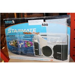 NEW OVERSTOCK STARMATE REPLAY SATELLITE RADIO BOOMBOX