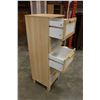 Image 3 : MAPLE FIVE DRAWER HIGHBOY DRESSER