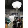 Image 2 : TWO GREY FLOOR LAMPS WITH FEXIBLE SPOT LIGHTS