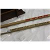 Image 3 : TWO VINTAGE WOOD HOCKEY STICKS