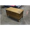 Image 1 : PAINTED VINTAGE STORAGE TRUNK