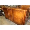 Image 1 : ANTIQUE BURLED WALNUT BUFFET