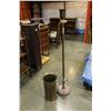 Image 1 : BRASS UMBRELLA STAND AND FLOOR LAMP