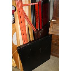LOT OF 5 EASTERN FOLDING TABLES