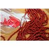 Image 2 : MULTI STRAND RED CORAL NECKLACE