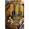 Image 2 : VINTAGE CUCKOO CLOCK NO WEIGHTS AND THREE ILLUMINATED CHRISTMAS HOUSES
