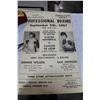 Image 2 : BOXING POSTER 1967 AND BOOK AND GLOVES AND TRAINING ROPE