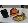 Image 1 : TWO PIECES OF ROYAL WINTON AND TWO PIECES ART GLASS