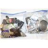 Image 2 : FOUR BAGS OF JEWELLRY AND COLLECTIBLES