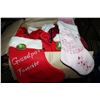 Image 2 : TWO BOXES OF NEW CHRISTMAS STOCKINGS AND LIGHTS