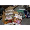 Image 1 : SPICE RACK AND COFFEE TABLE BOOKS