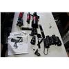 Image 1 : TASCO TELEPHOTO LENS TELESCOPE AND SIMMONS BINOCULARS