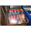 Image 2 : 2 BOXES OF RECORDS KISS ETC