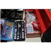 Image 4 : TOOL BOXES AND TOTE OF TOOLS