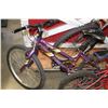 Image 2 : RED BMX BLUE SUPERCYCLE AND GREY ARASHI BIKE AND PURPLE SUPERCYCLE BIKE