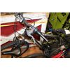 Image 4 : RED BMX BLUE SUPERCYCLE AND GREY ARASHI BIKE AND PURPLE SUPERCYCLE BIKE