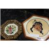 Image 2 : NATIVE NEEDLE WORK AND PAIR OF VINTAGE NEEDLEWORKS