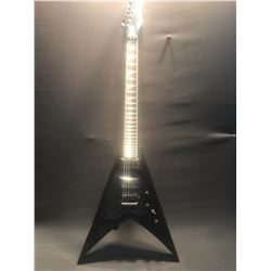 DEAN GUITARS STRADIVMNT VSB V DAVE MUSTAINE SEMI HOLLOW BODY ELECTRIC GUITAR WITH