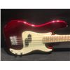 Image 2 : DEAN GUITARS PARAMOUNG MAPLE FB METALIC RED BASS GUITAR WITH CHROMACAST ACCESSORIES