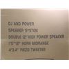 Image 2 : PYLE MOD. PADH212 DJ AND POWER SPEAKER SYSTEM WITH DOUBLE 12" HIGH POWER SPEAKER,