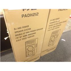 PYLE PADH212 1600 WATT STEREO SPEAKER