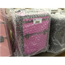 PURPLE ROLLING MAKEUP CASE